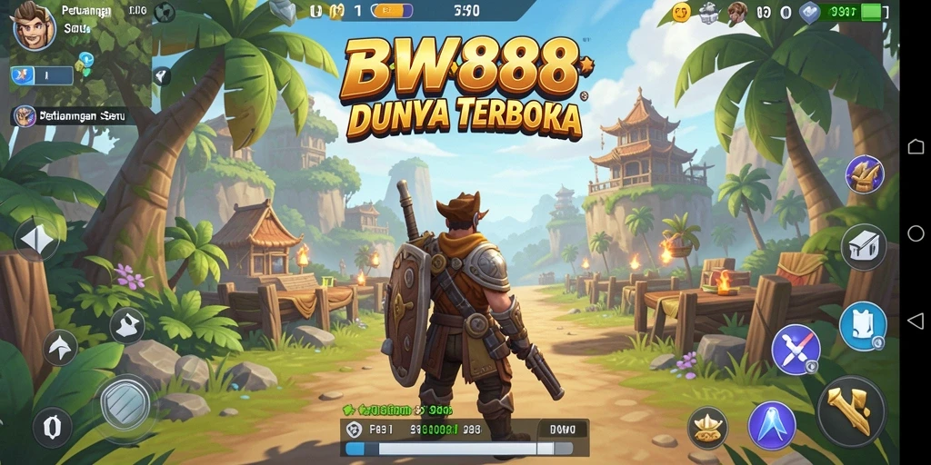 Gameplay BW888 dengan petualangan menarik di dunia terbuka.