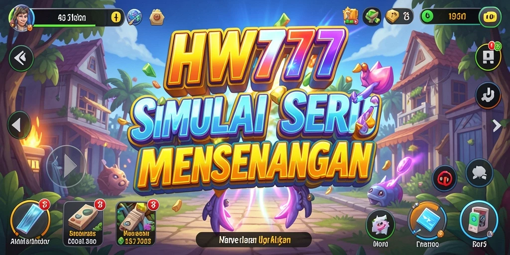 Tampilan gameplay HW777 yang mendetail dan interaktif dalam simulasi.