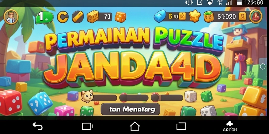 Tampilan gameplay menarik dari JANDA4D di layar ponsel.