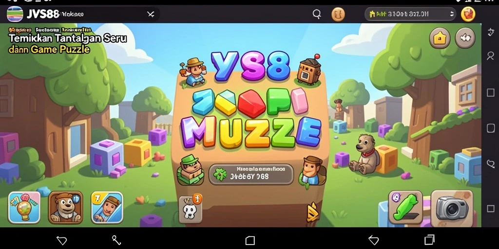 Tampilan menarik dari gameplay JVS88 yang menantang.