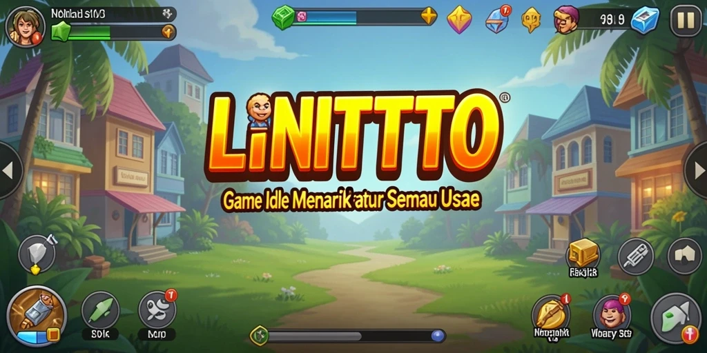Tampilan gameplay LINITOTO yang seru dan interaktif.
