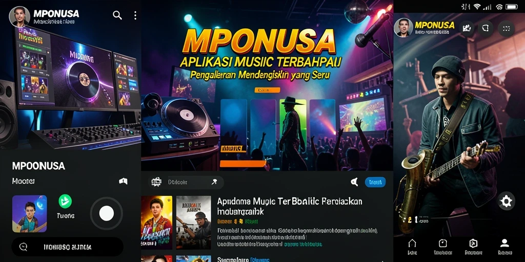 Tampilan gameplay asyik dalam aplikasi MPONUSA yang penuh warna.
