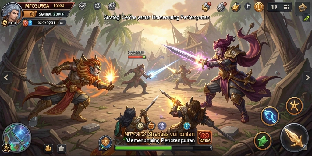 Gameplay MPOSURGA yang menarik dan penuh strategi.