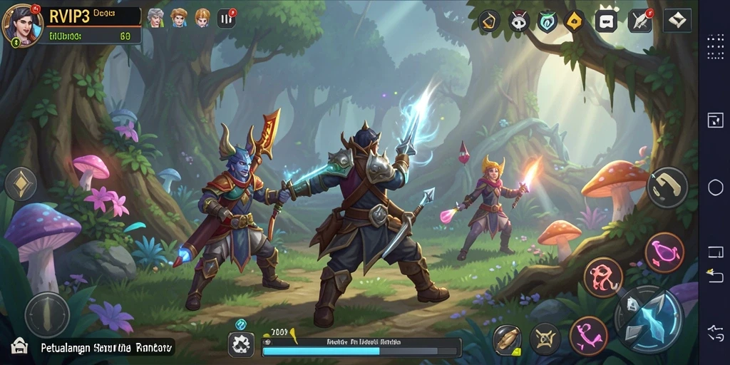 Gameplay seru dalam petualangan interaktif RVIP3.