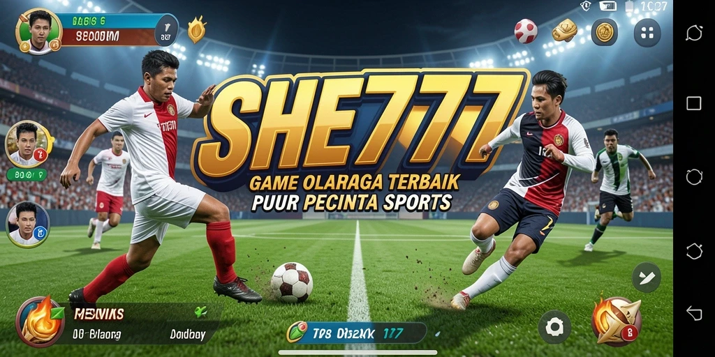 Tampilan gameplay menarik dari SHE777 dengan fitur olahraga seru.