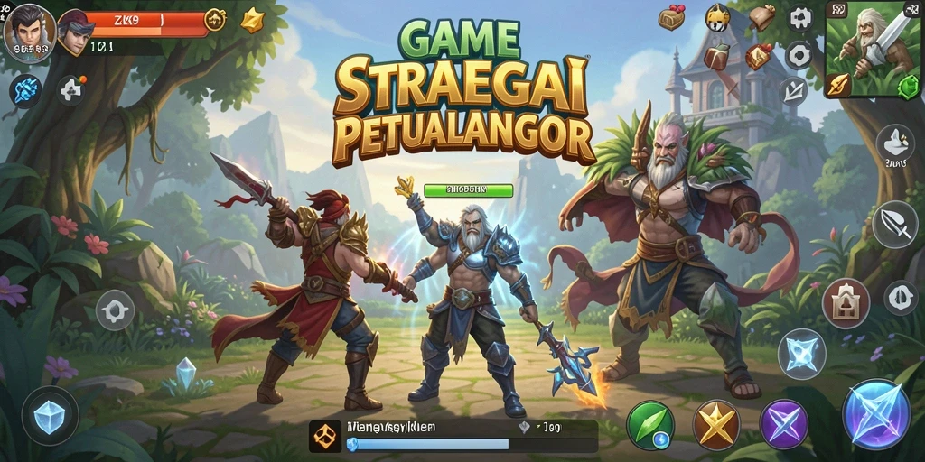 Screenshot ZK9 menampilkan aksi pertempuran strategis yang seru.